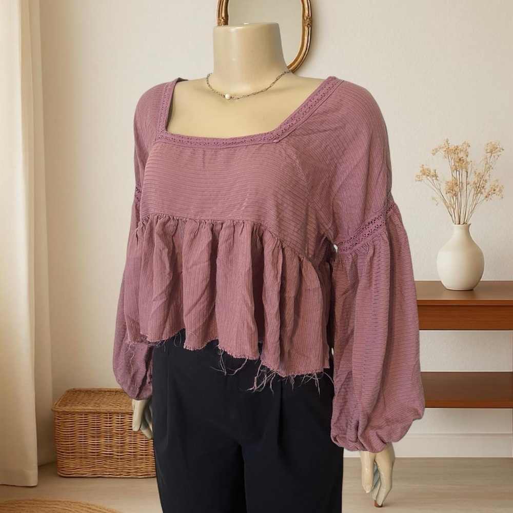Urban Outfitters Mauve Blouse